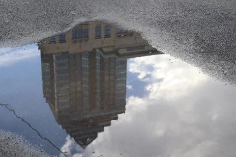 WATER REFLECTION Foto stock