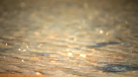 Water reflections focus Video stock 937389