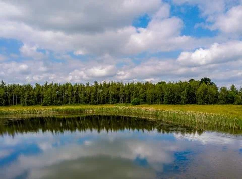 Water reflections 스톡 사진