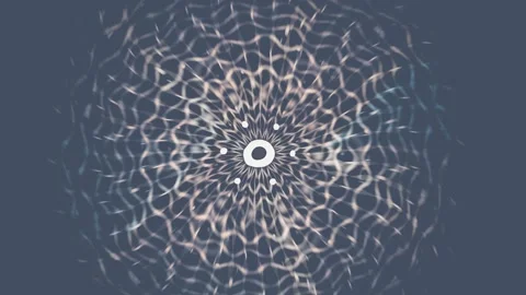 Water ripple animation creates circular patterns with light Stock Footage 337388433
