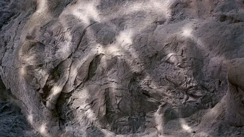 Water ripple caustic light reflections on stone wall Stock Footage 74082945