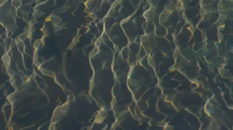 Water Ripple Diffraction Striations on Sand Stockbeeldmateriaal 36518998