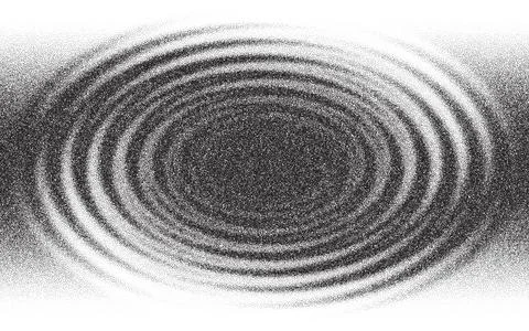 Water ripple effect with noise dots stipple halftone background Illustration