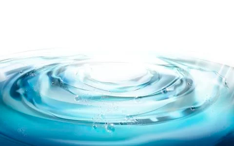 Water ripple elements イラスト素材