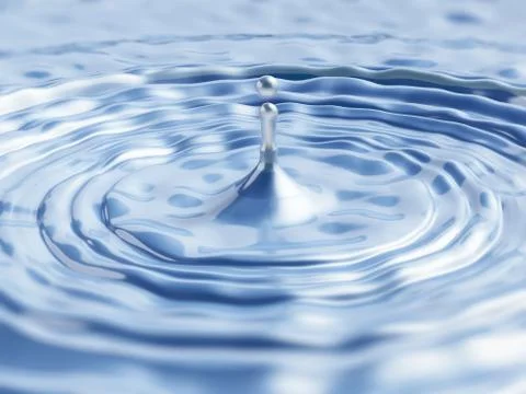 Water ripple Stock Illustration