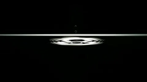 Water ripple, Slow Motion Video stock 9300380