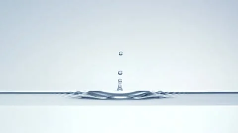 Water ripple, Slow Motion Stock Footage 9300986