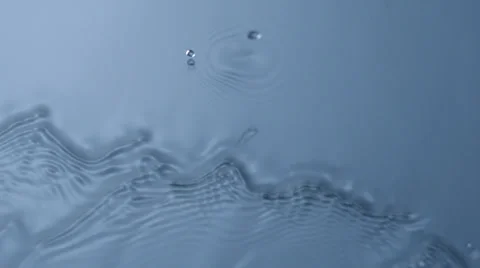 Water ripple, Slow Motion Stock Footage 24771918