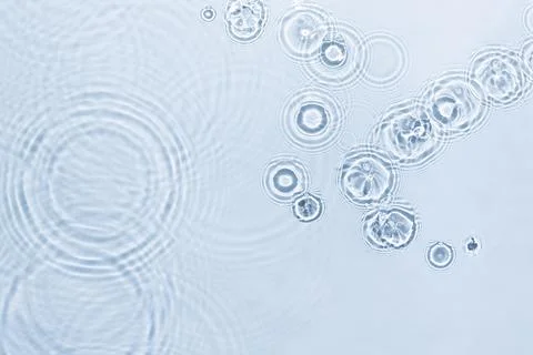 Water ripple texture background, blue design Stock Photos