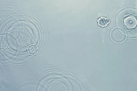 Water ripple texture background, blue design Stock Photos