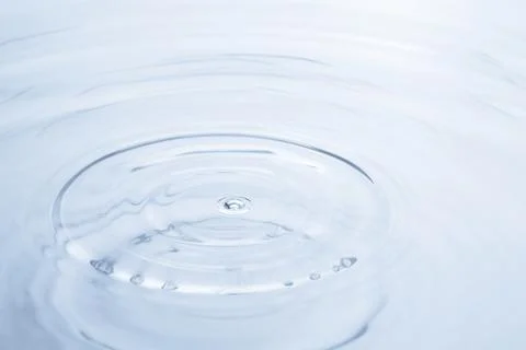 Water ripple texture background, blue design Stock Photos