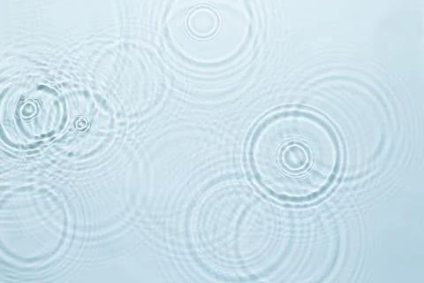 Water ripple texture background, blue design 库存照片