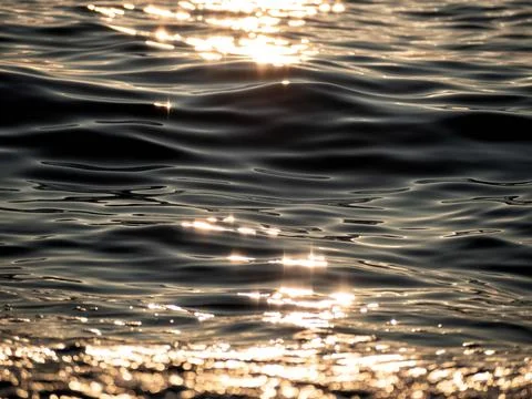 Water rippled surface Foto stock