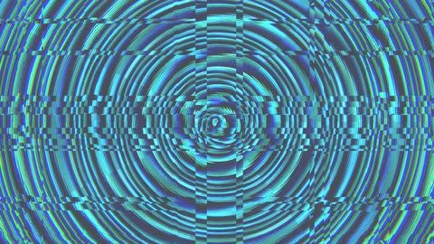 Water ripples create circular patterns in blue tones Stock Illustration
