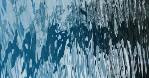 Water ripples in dark tone Stock Footage 320357085