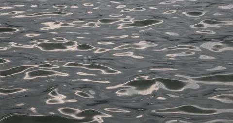 Water ripples in dark tone Stockbeeldmateriaal 335641928