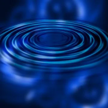 Water ripples Stock Illustration