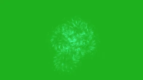 Water ripples motion graphics with green screen background Stock Footage 152636582