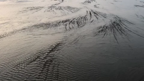 Water Ripples over Sand Stock Footage 288041803