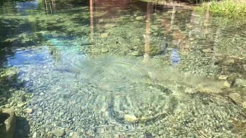Water Ripples slow motion 2 Stock Footage 156428628