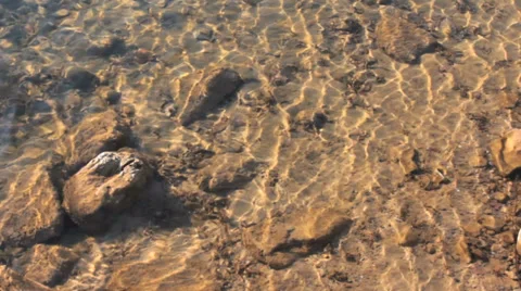 Water rippling II Stock Footage 30437895