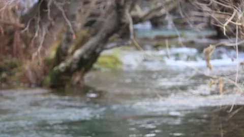 Water .. river detail .. water flows .. 스톡 동영상 123100853
