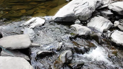 Water river flow Stock Footage 24865885