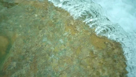 Water River Rocks Stock Footage 124161393