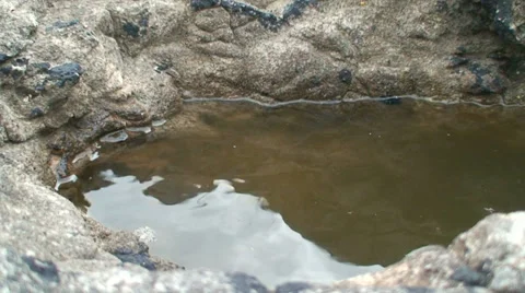 Water in the rock (1) Stock Footage 34412029