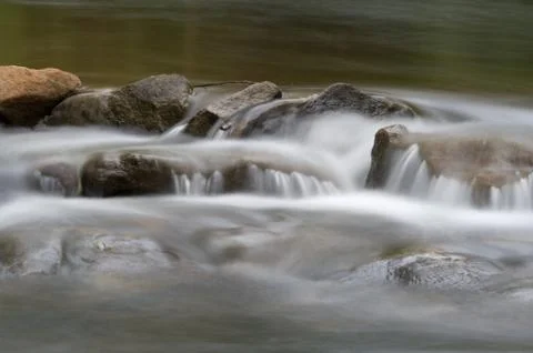 Water on rocks Foto stock