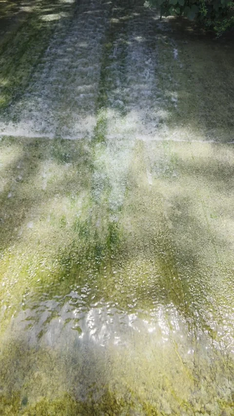 Water run off Video stock 345608655