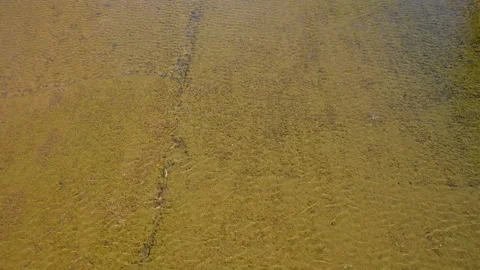 Water running on concrete Stock Footage 246020565