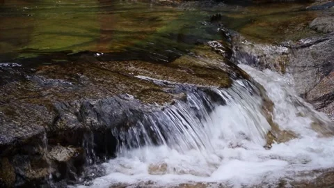 Water Running in Creek Video stock 180218684