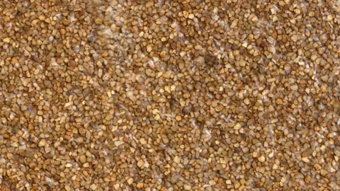 Water running down brown concrete texture with subtle motion background  Stock Footage 262709081
