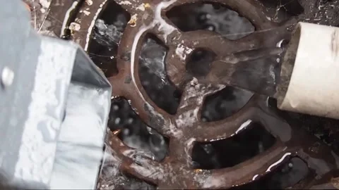 Water Running Down Drain Video stock 251252014