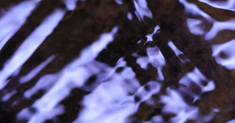 Water running in Moonlight Stock Footage 281713358