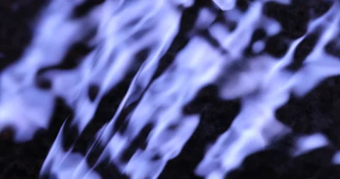 Water running in Moonlight Stock Footage 281713592
