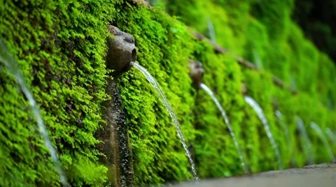 Water running out design Stock Footage 65213265
