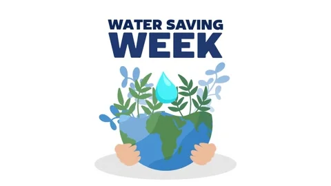 Water saving week for better water storage Stock Footage 325183970