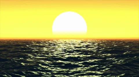 Water / the sea / ocean / sun Stock Footage 8563267