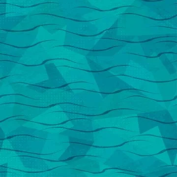 Water seamless pattern Stock Illustration