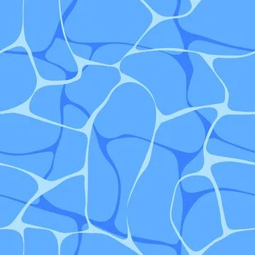 Water seamless pattern Stock Illustration