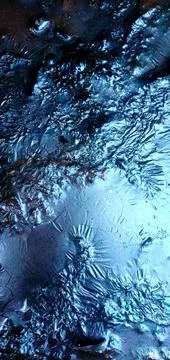 Water settles in the gutter and changes color Photos