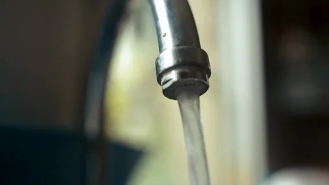 Water on shallow depth of field Stock Footage 109184870