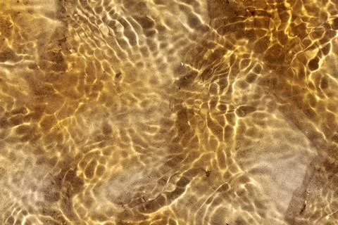 Water in the shallows Stock Photos