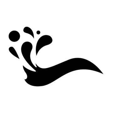 Water shape Stock Illustration