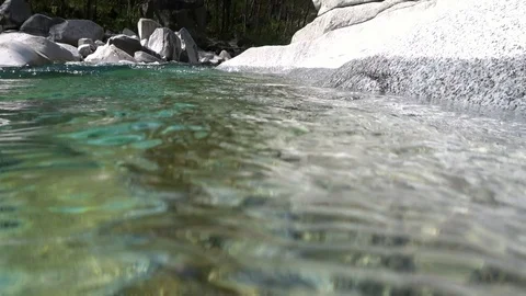 Water sharpens a stone Stock-Footage 121060471