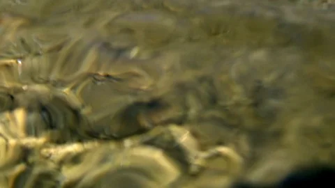 Water sharpens a stone Stock-Footage 121060485