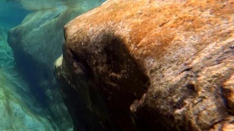 Water sharpens a stone Stock-Footage 121060509