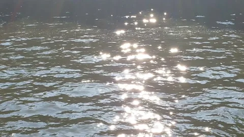 Water shine in move Stock Footage 155928274